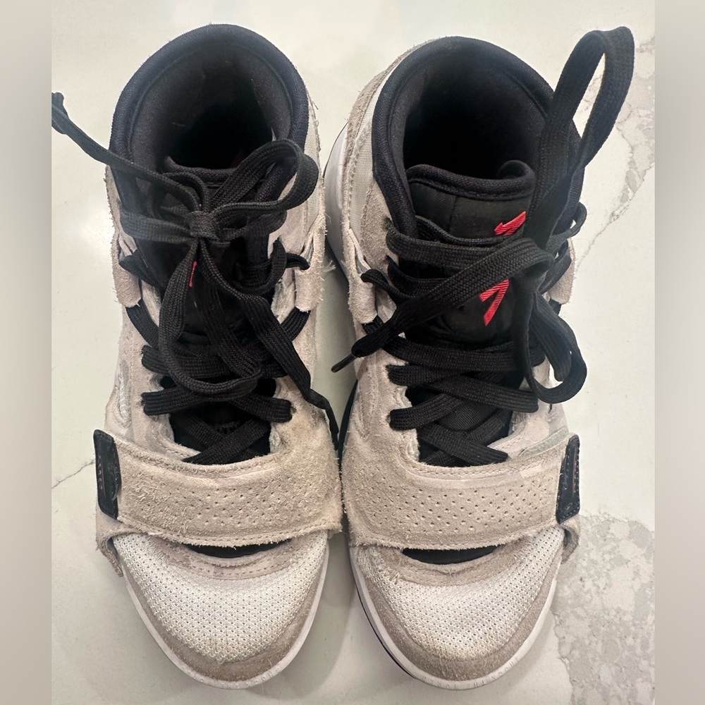 Jordan Zion 2 Big Kids Black and White Sneakers